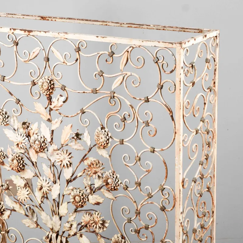 Best Pamono Radiator Cover Grate or Spark Guard in Worked Metal, 20th Century