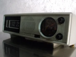 Pamono Radio and Digital Alarm Clock by Federal Communications Commission for Precor, 1970s> Electronics