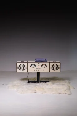 Hot Pamono Radio Phonograph Brionvega RR 126 Audio by Achille Castiglioni for Brionvega, 1980s