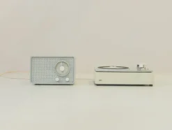Pamono Radio SK 25 and Record Player PCS 4 by Dieter Rams and Fritz Eichler, for Braun, 1960s> Electronics