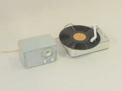Pamono Radio SK 25 and Record Player PCS 4 by Dieter Rams and Fritz Eichler, for Braun, 1960s> Electronics