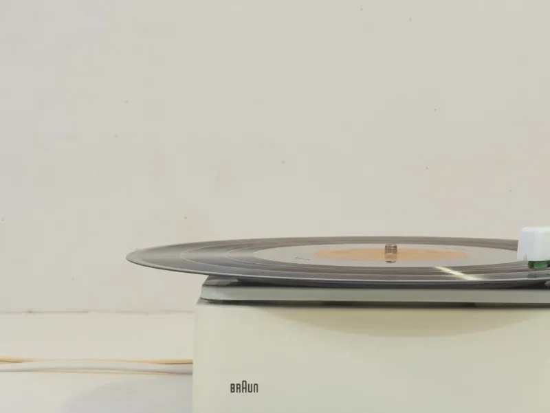 Pamono Radio SK 25 and Record Player PCS 4 by Dieter Rams and Fritz Eichler, for Braun, 1960s> Electronics