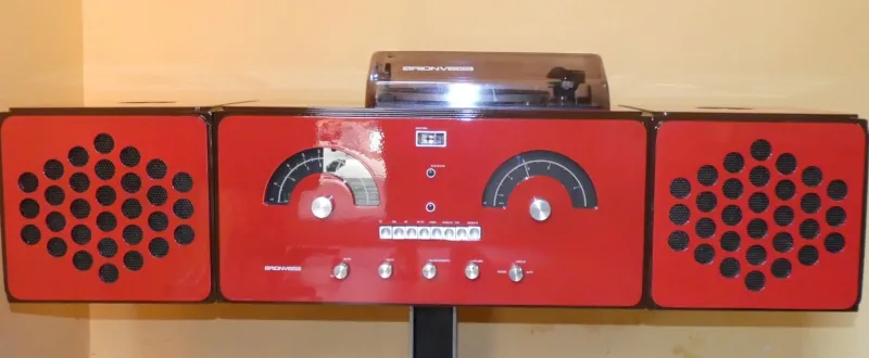 Discount Pamono Radiophonograph Cubo Rr 126 Fo by F.lli Castiglioni for Brionvega - Italy 70, 1971