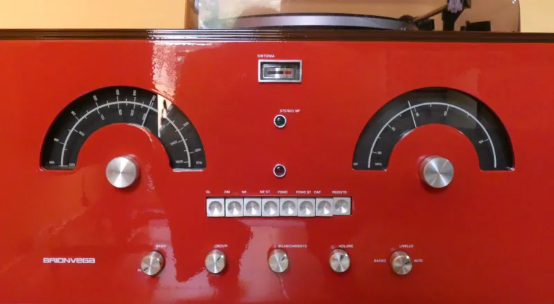 Discount Pamono Radiophonograph Cubo Rr 126 Fo by F.lli Castiglioni for Brionvega - Italy 70, 1971
