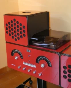 Discount Pamono Radiophonograph Cubo Rr 126 Fo by F.lli Castiglioni for Brionvega - Italy 70, 1971