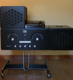 Online Pamono Radiophonograph Cubo RR 126 FO by F.lli Castiglioni for Brionvega, 1971