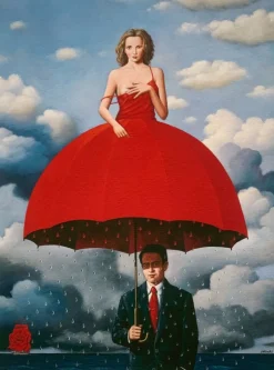 Online Pamono Rafal Olbinski, An Umbrella, 2020, Giclée Print