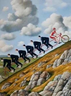 Pamono Rafal Olbinski, Nature of Reality, 2025, Giclée Print
