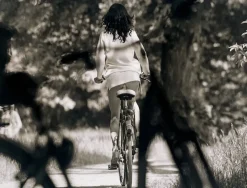 Clearance Pamono Raffaele Celentano, Monella on a Bicycle, Fine Art Photograph