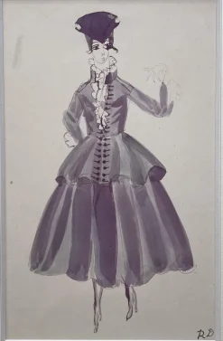 Best Pamono Raoul Dufy, Original Drawing, Watercolor
