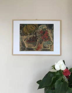 Sale Pamono Raoul Dufy, Still Life with Fruits, Lithograph