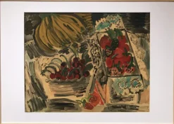 Sale Pamono Raoul Dufy, Still Life with Fruits, Lithograph