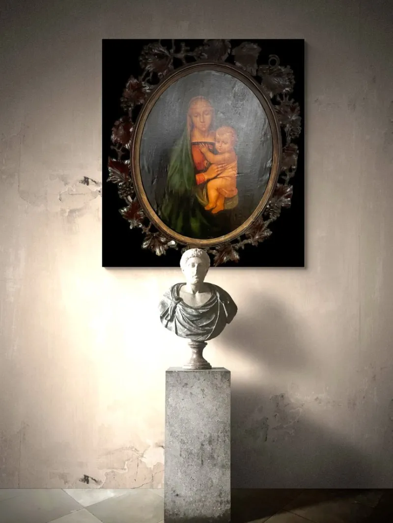 Pamono Raphael Grand Dukes Maddona, 1800s, Oil> Old Masters