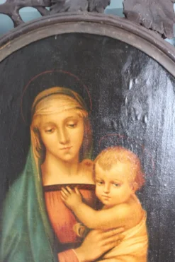 Pamono Raphael Grand Dukes Maddona, 1800s, Oil><noscript><img width=
