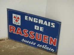 Pamono Rassuen License Plate, France, 1950> Wall Decor