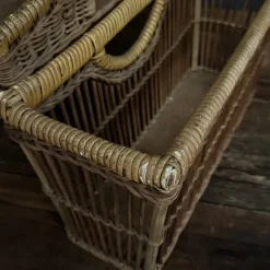 New Pamono Rattan Breakfast Tray, 1960s