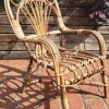 Clearance Pamono Rattan Children's Armchair, 1960s