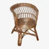 Pamono Rattan Children's Armchair, 1960s> Children's Chairs