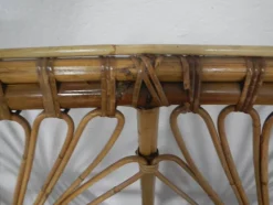 Pamono Rattan Garden Seating, 1970s, Set of 4><noscript><img width=