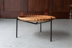 Pamono Rattan Magazine Tray Table