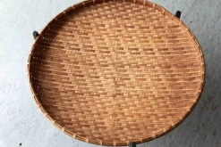 Pamono Rattan Magazine Tray Table
