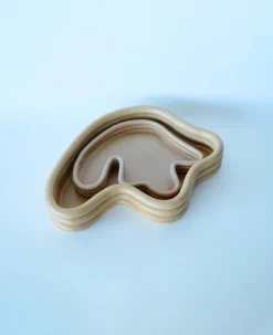 Sale Pamono Raw Terracotta Mother and Son Table Centerpieces by Sophie Parachey, Set of 2