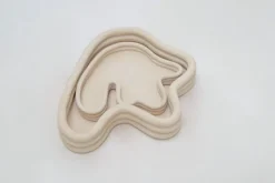 Sale Pamono Raw Terracotta Mother and Son Table Centerpieces by Sophie Parachey, Set of 2