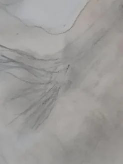 Clearance Pamono Raymond Martin after Rodin, Reclining Female Nude, 1960s, Pencil & Watercolor on Paper