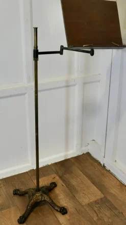 Pamono Reading or Music Stand from Harrods, 1930s><noscript><img width=