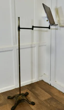 Pamono Reading or Music Stand from Harrods, 1930s><noscript><img width=