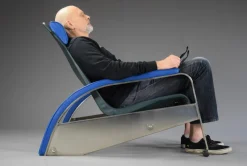 Pamono Reclining Lounge Chair by Jean Prouvé for Tecta