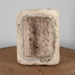 Pamono Rectangular Carved Stone Garden Planter><noscript><img width=