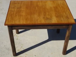 Clearance Pamono Rectangular Oak and Veneer Worktable, 1960s
