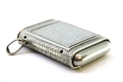 Pamono Rectangular Shaped Hand-Wound Pocket Watch with Side-Press Opening Lid><noscript><img width=