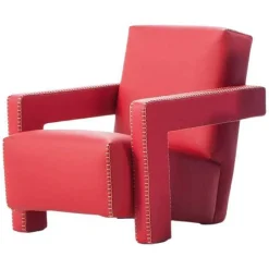 Pamono Red Baby Utrech Armchair by Gerrit Thomas Rietveld for Cassina> Seating
