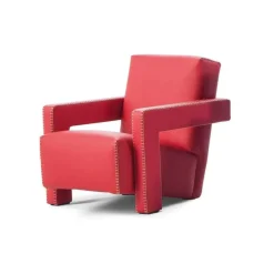 Pamono Red Baby Utrech Armchair by Gerrit Thomas Rietveld for Cassina><noscript><img width=