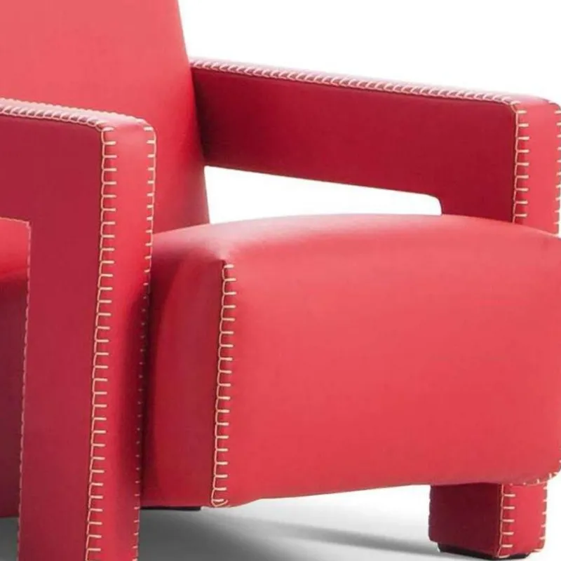 Pamono Red Baby Utrech Armchair by Gerrit Thomas Rietveld for Cassina> Seating