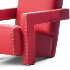 Pamono Red Baby Utrech Armchair by Gerrit Thomas Rietveld for Cassina><noscript><img width=