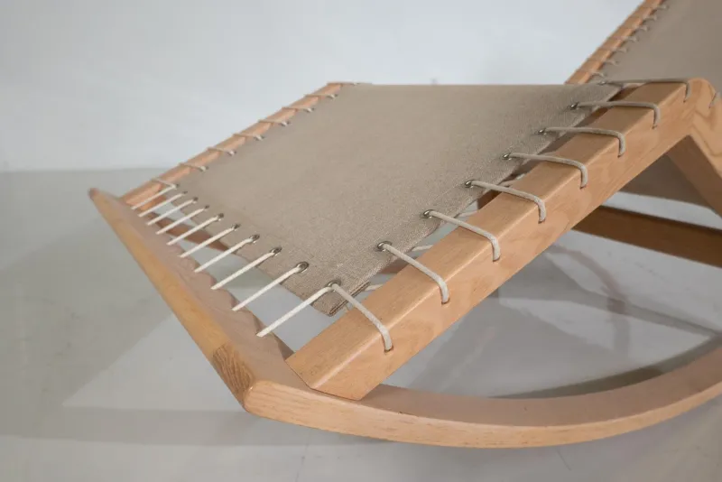 Hot Pamono Red Canapo Rocking Chair attributed to Franco Albini for Cassina, Italy, 2010