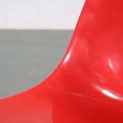 Pamono Red Casalino Children's Chair by Alexander Begge for Casala, Germany, 2000s><noscript><img width=