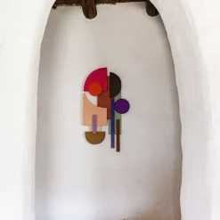 Pamono Red Dot Purple Dot Sculpture by Tilde Grynnerup><noscript><img width=