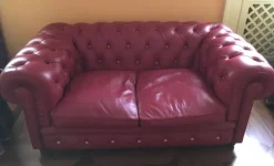 Hot Pamono Red Leather Sofa from Poltrona Frau, 2020