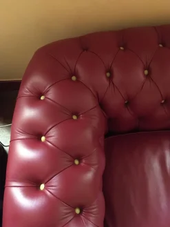 Hot Pamono Red Leather Sofa from Poltrona Frau, 2020