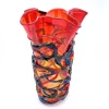Best Pamono Red Murano Glass Vase from YourMurano