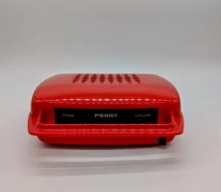 Pamono Red Penny Record Player by Mario Bellini for MusicalNastro. Italy, 1980s> Electronics