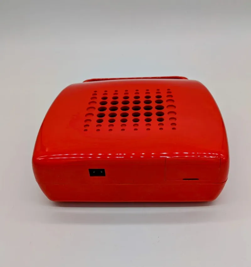 Pamono Red Penny Record Player by Mario Bellini for MusicalNastro. Italy, 1980s> Electronics