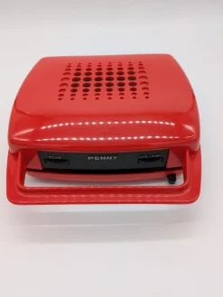 Pamono Red Penny Record Player by Mario Bellini for MusicalNastro. Italy, 1980s><noscript><img width=