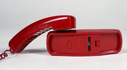 Hot Pamono Red Plastic Telephone from CAT, Italy, 1980s