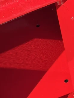 Pamono Red Post Box with 2 Keys in Cast Iron & Steel><noscript><img width=