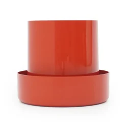 New Pamono Red Side Table by Studio OPI for Cini and Nils, 1970s